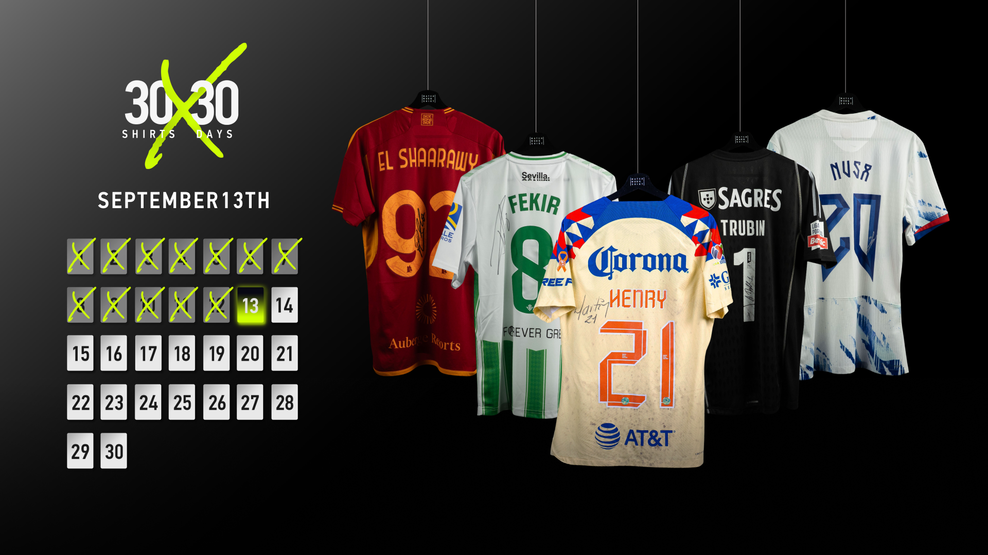 event banner for 30 x 30 | Day 13 