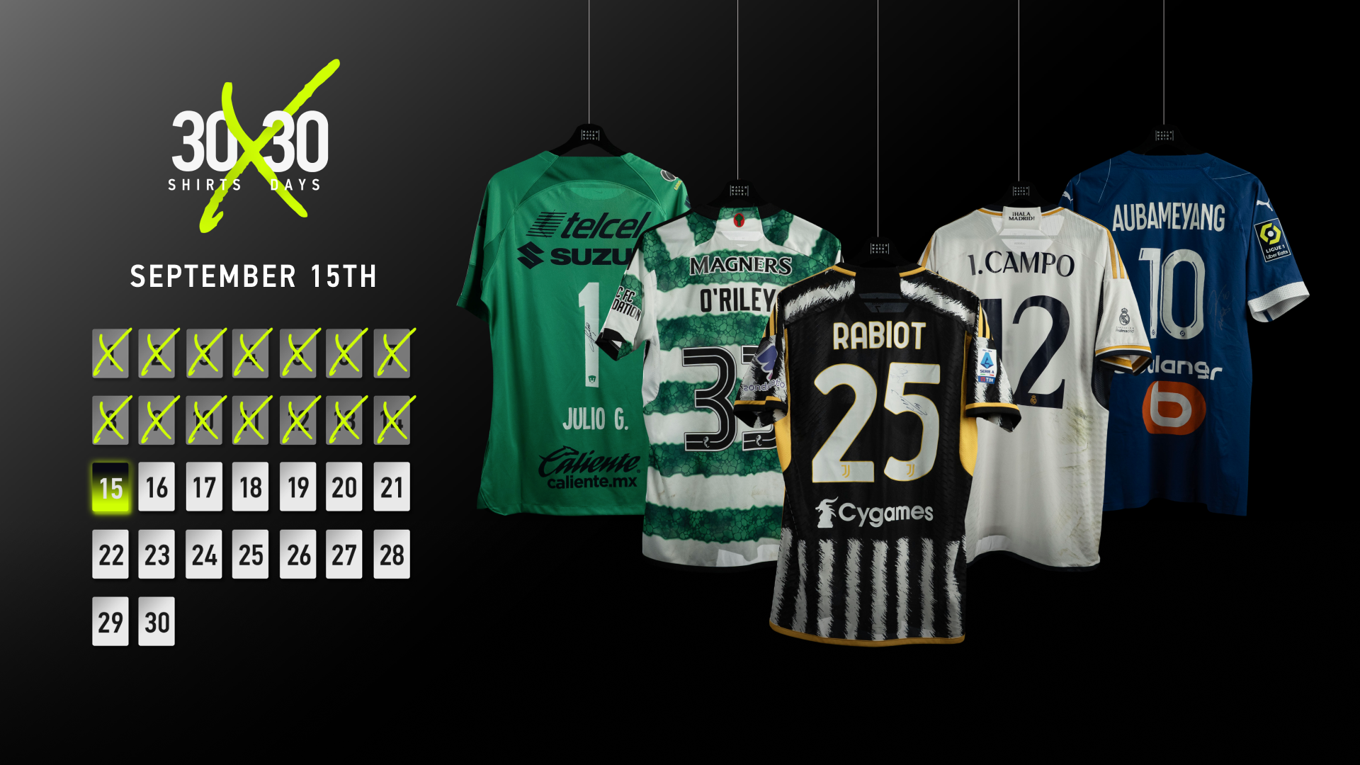 event banner for 30 x 30 | Day 15 