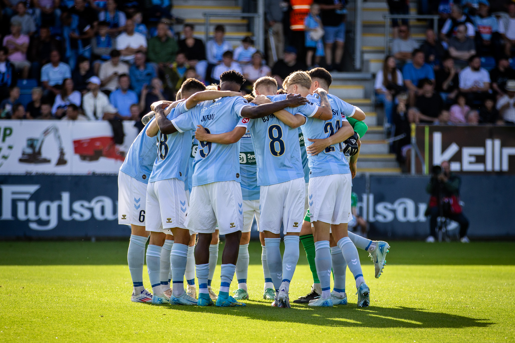 event banner for Sønderjyske Fodbold - Vejle Boldklub