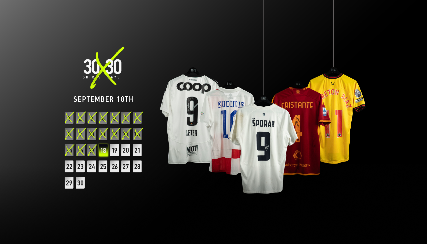 event banner for 30 x 30 | Day 18