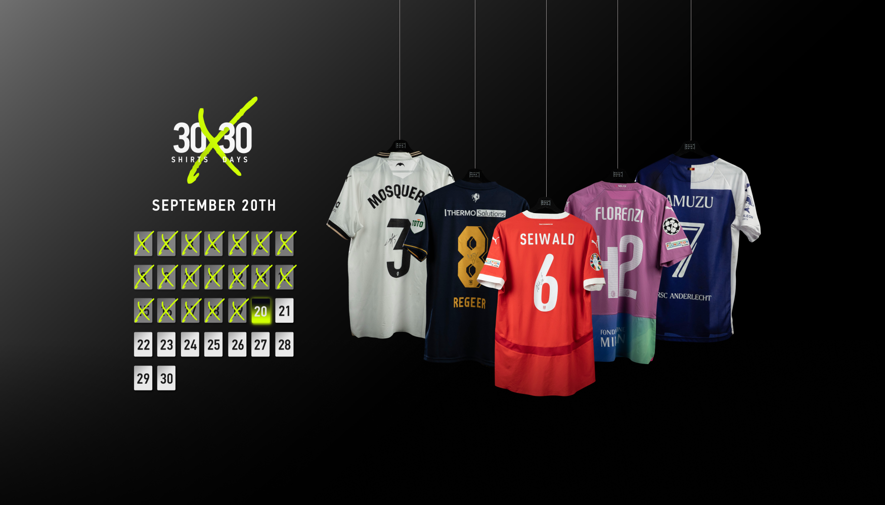 event banner for 30 x 30 | Day 20