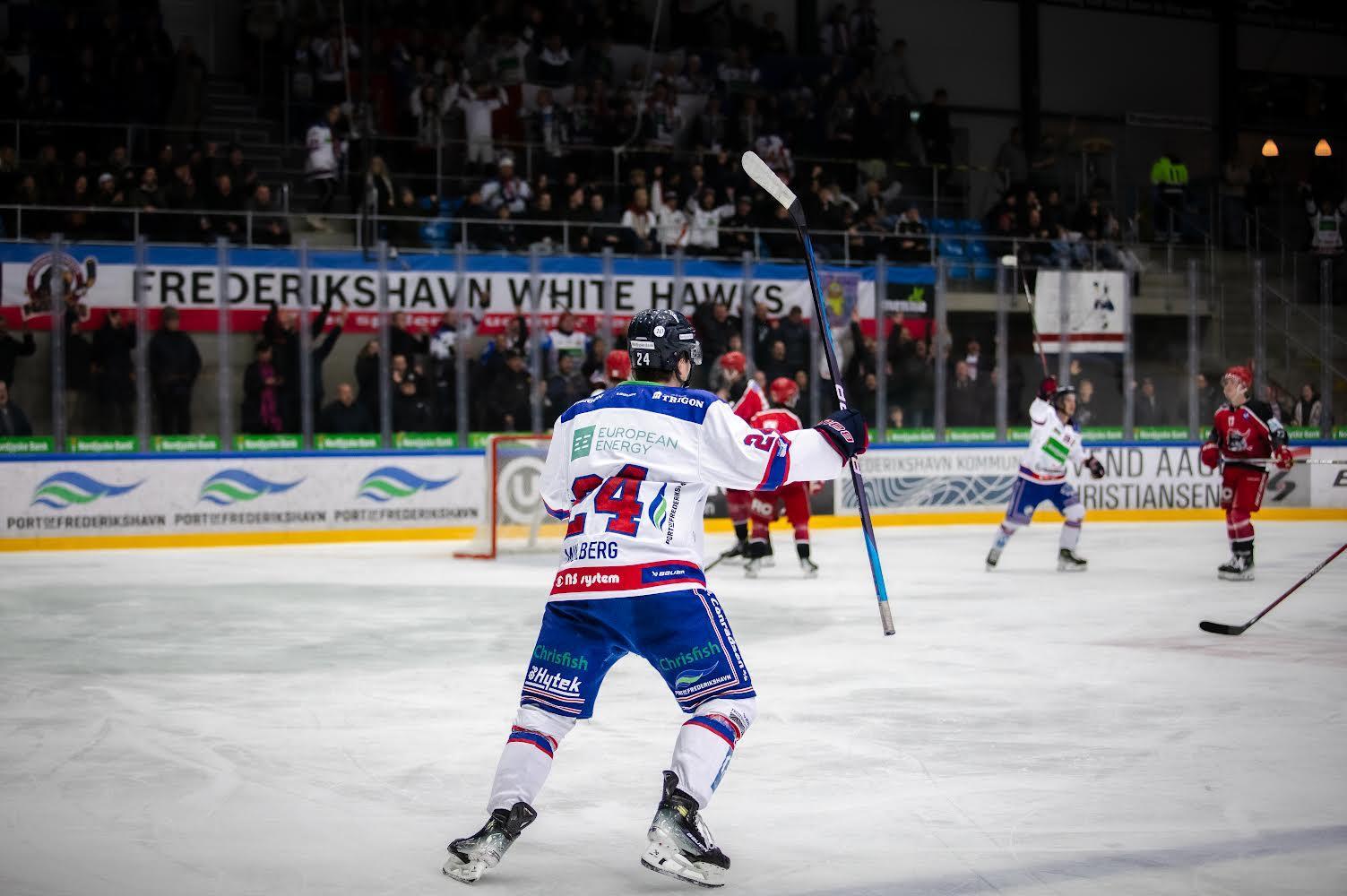 event banner for Frederikshavn White Hawks - Herning Blue Fox