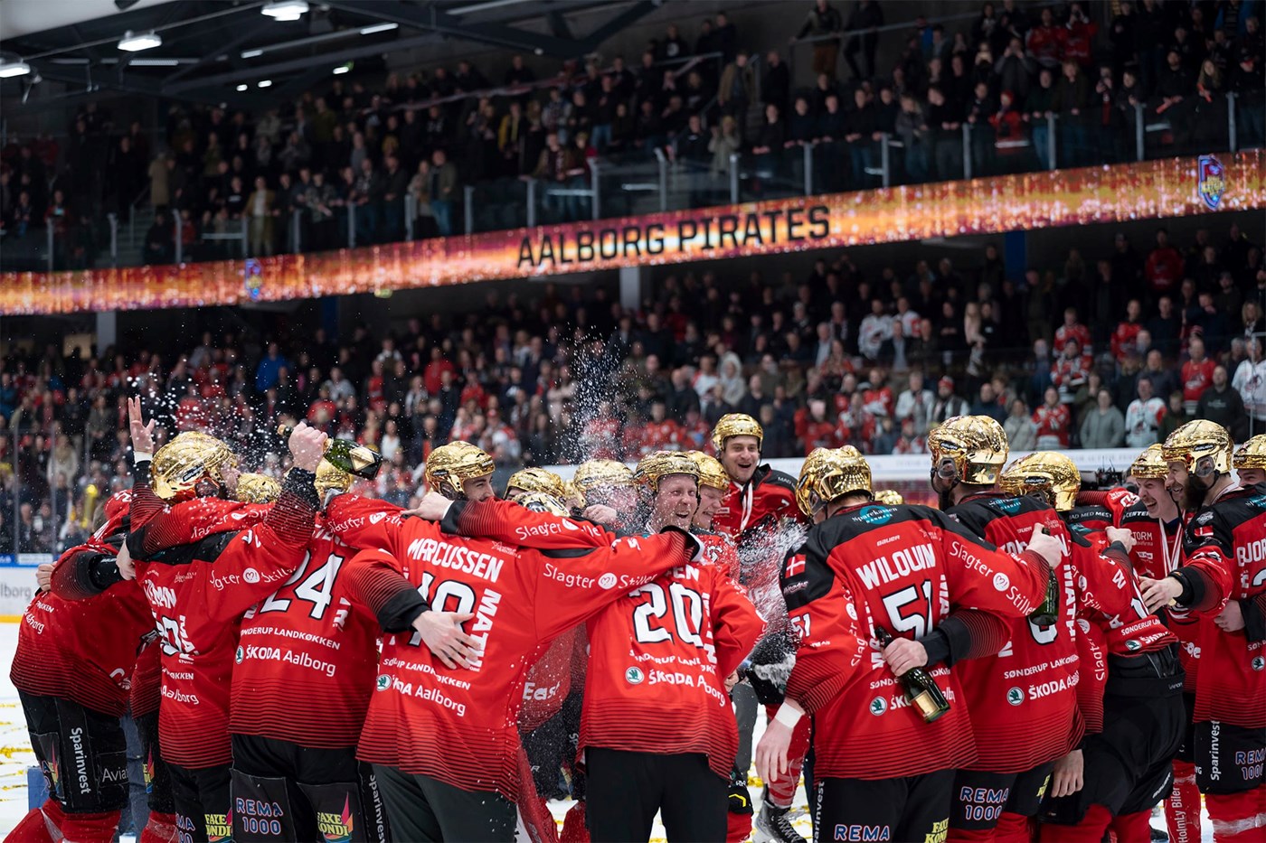 event banner for Aalborg Pirates - Herning Blue Fox