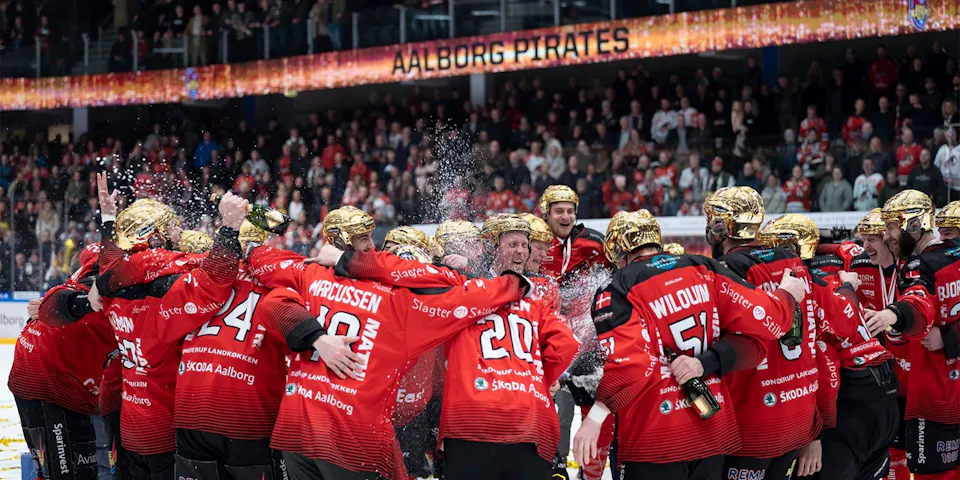 event banner for Aalborg Pirates - Herning Blue Fox
