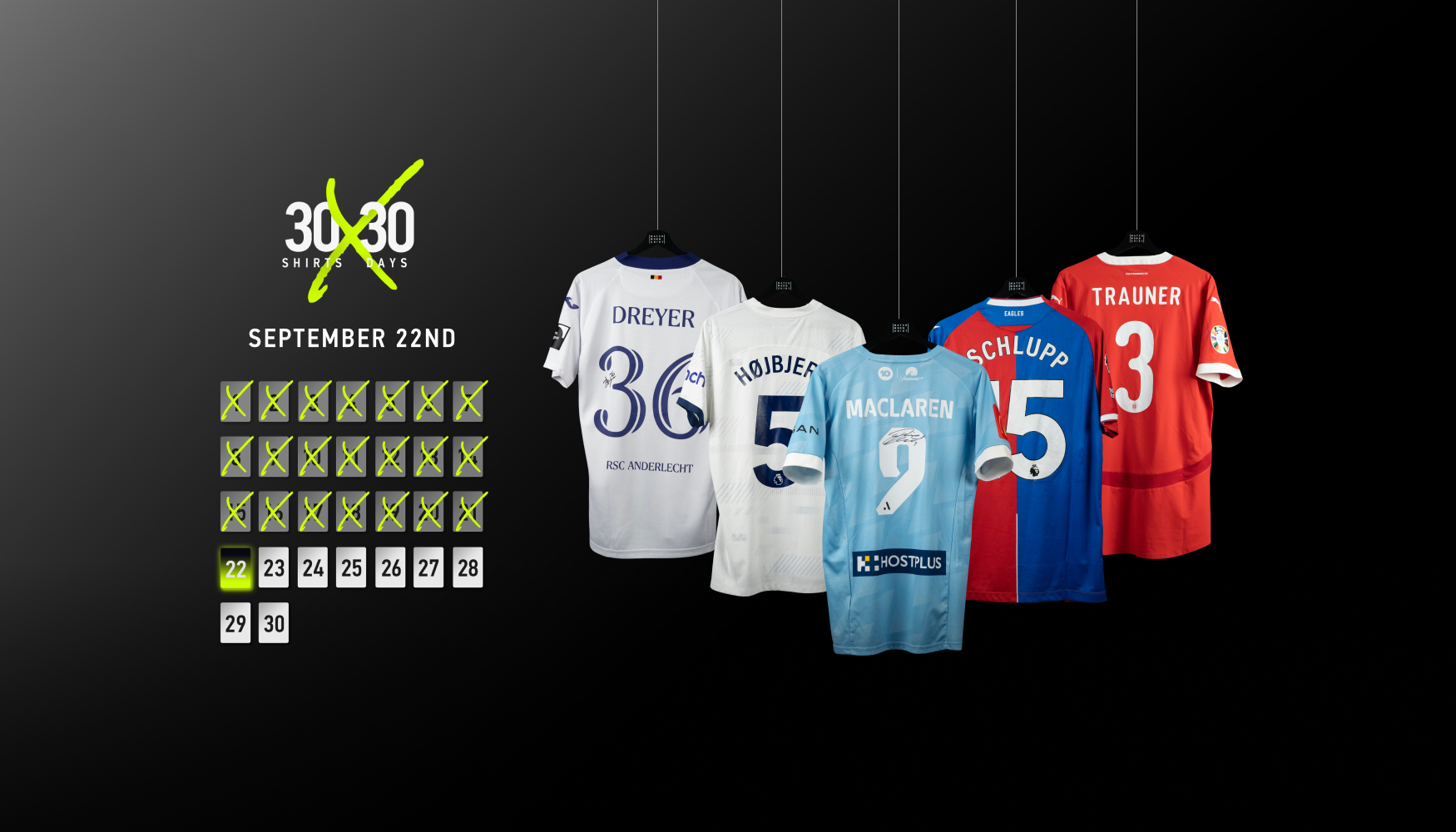 event banner for 30 x 30 | Day 22