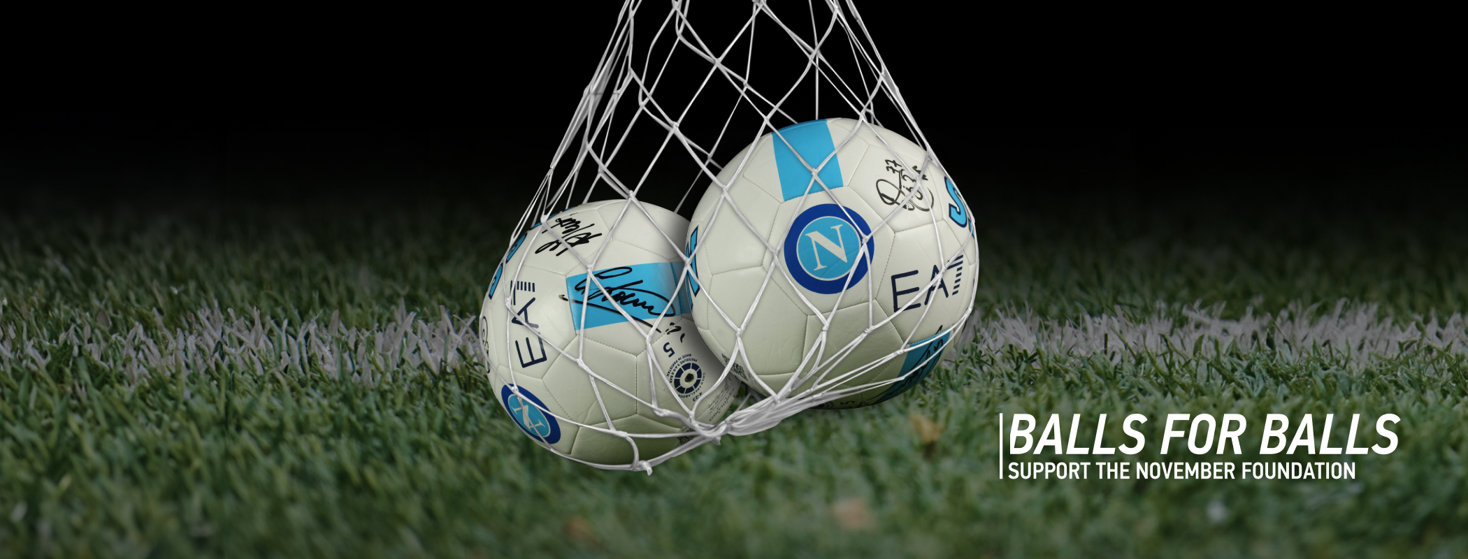 event banner for Balls for balls - Clubs of Italy