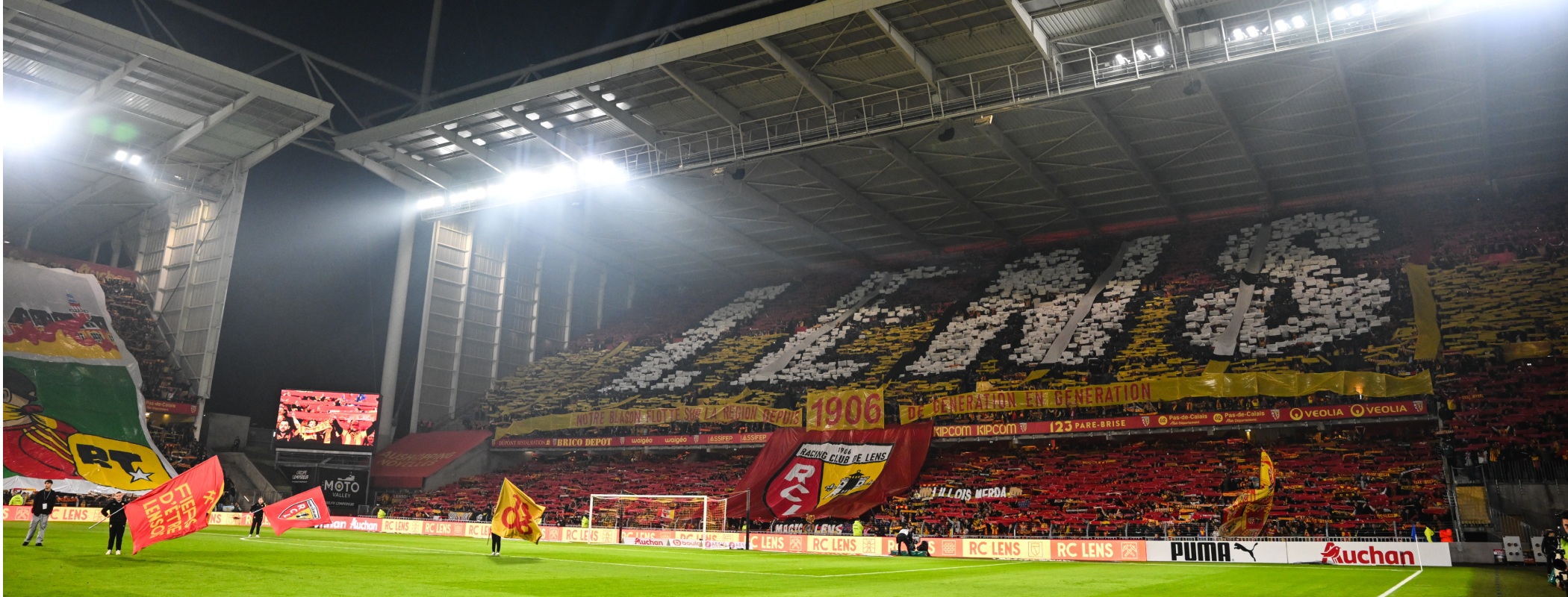 event banner for RC Lens - LOSC Lille
