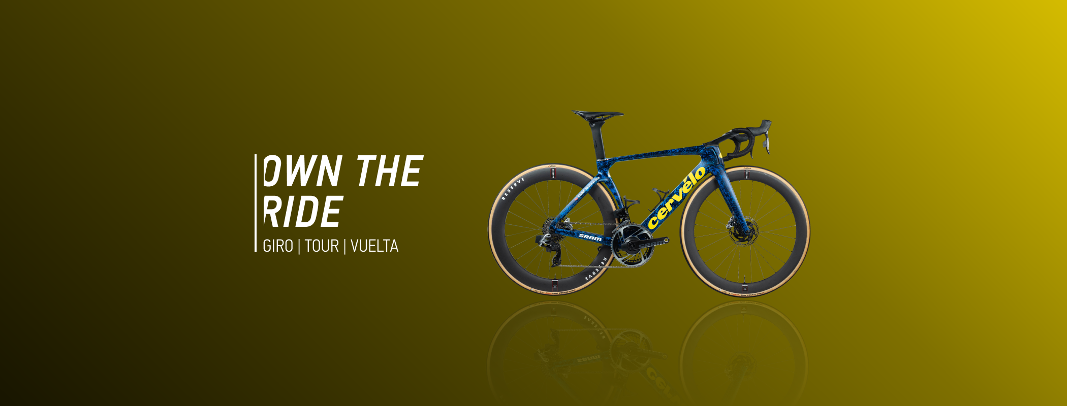 event banner for Team Visma - Lease a Bike | Own The Ride | Grand Tours