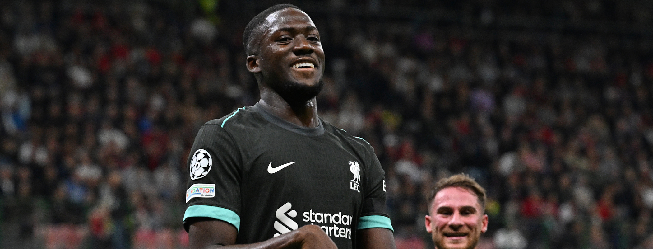 event banner for AC Milan - Liverpool