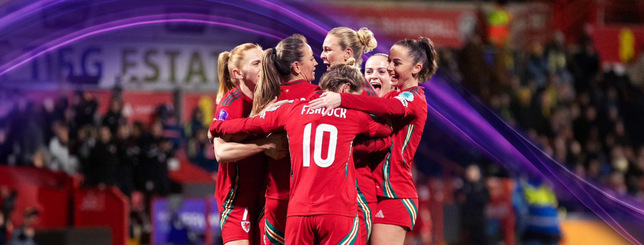 event banner for Wales W - Sweden W