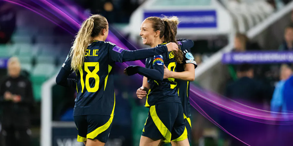 event banner for Scotland W - Netherlands W