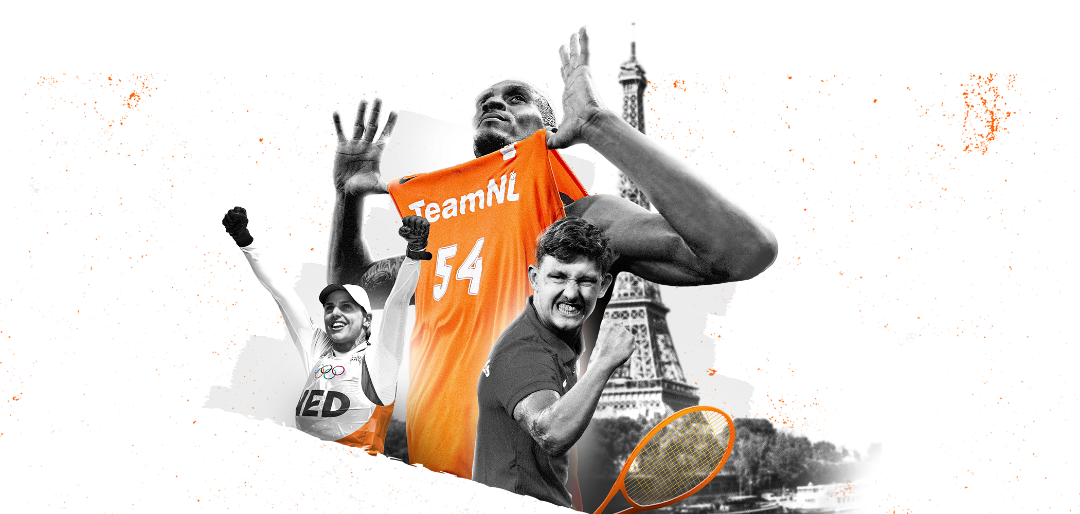 event banner for TeamNL | Paris 2024