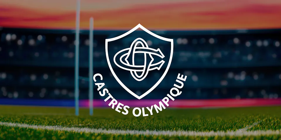 event banner for Aviron Bayonnais - Castres Olympique