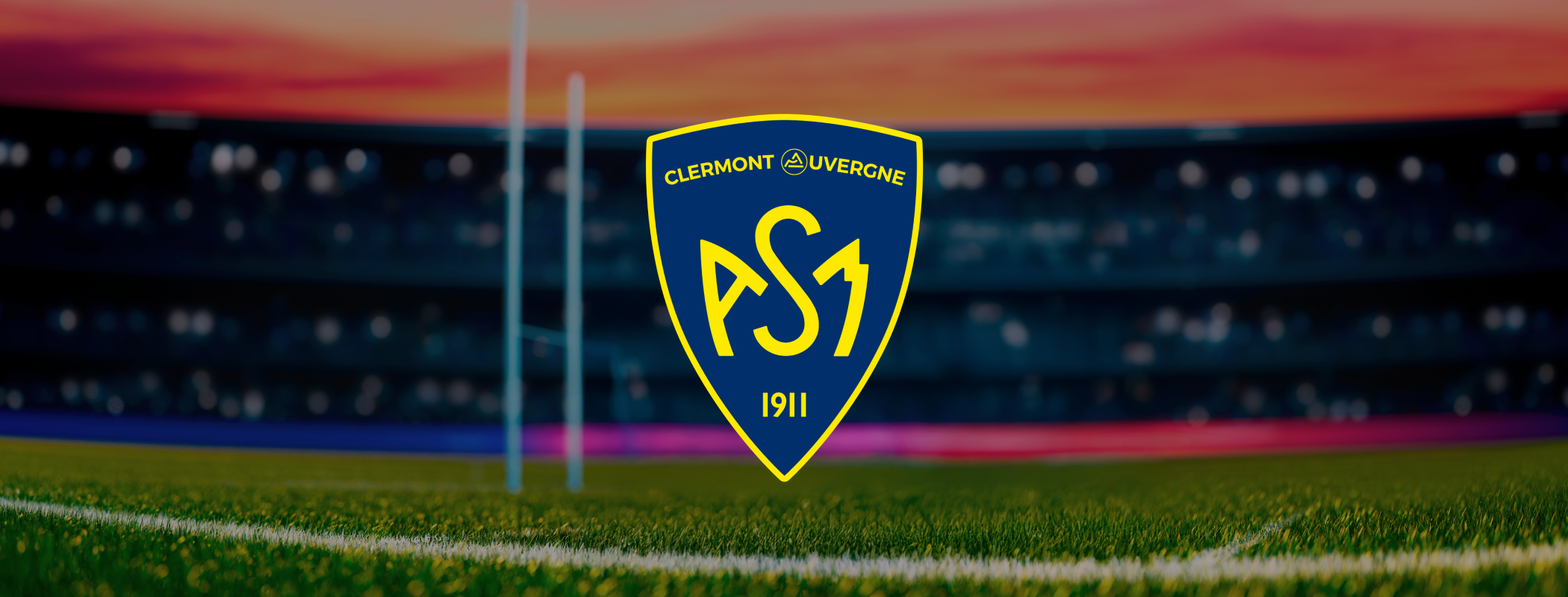 event banner for ASM Clermont Auvergne - Montpellier Hérault Rugby
