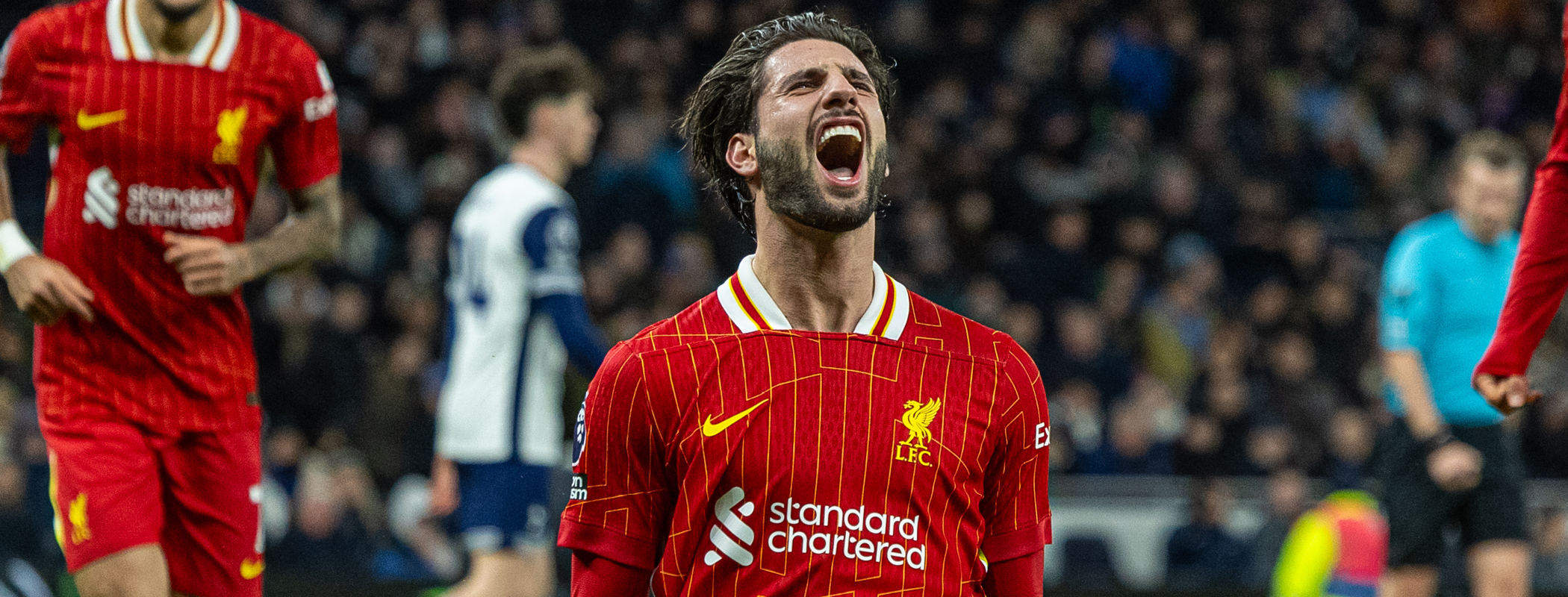 event banner for Tottenham Hotspur - Liverpool