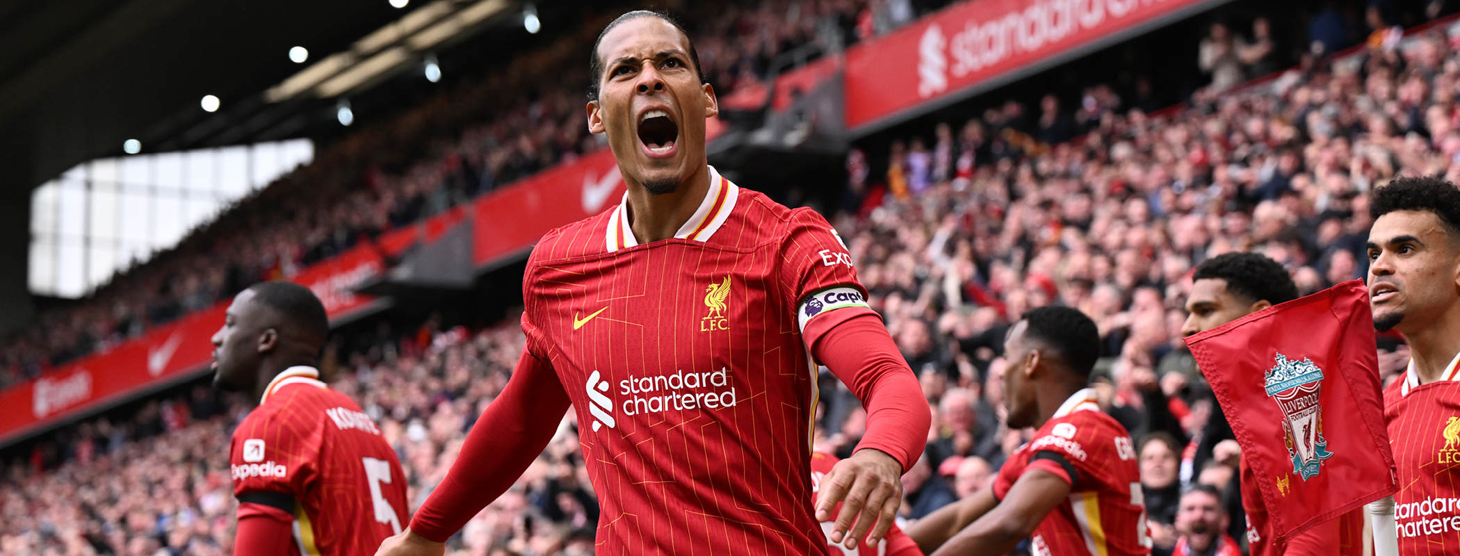 event banner for Liverpool - West Ham United