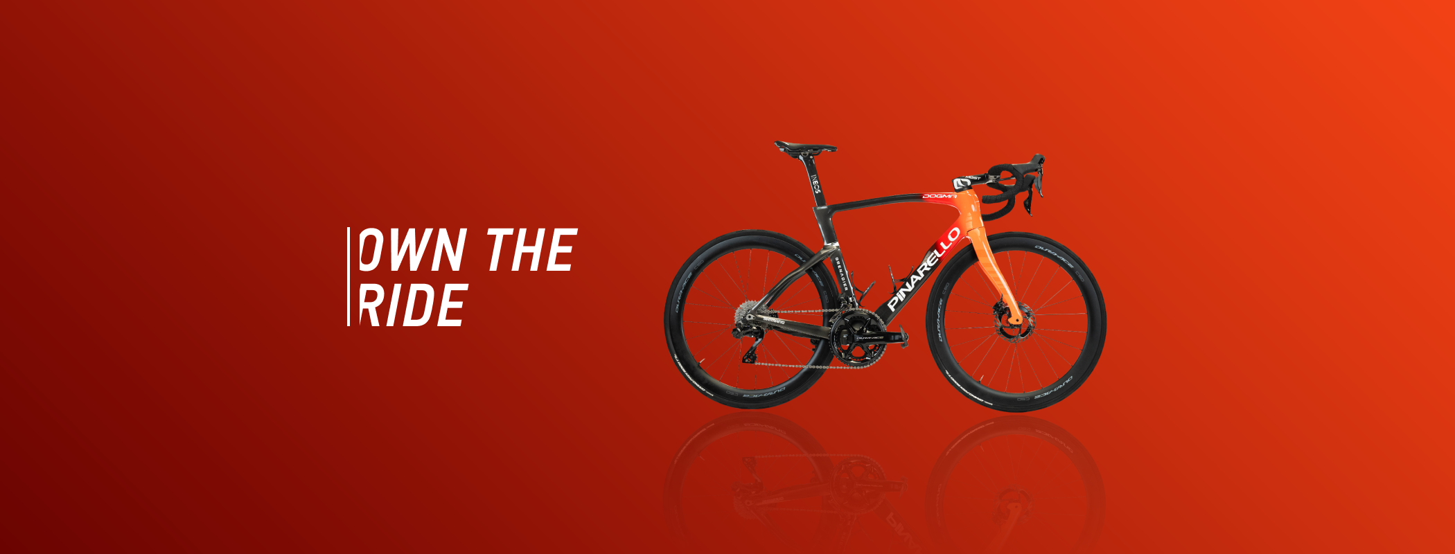 event banner for INEOS Grenadiers Cycling Team | Own the Ride | Specials