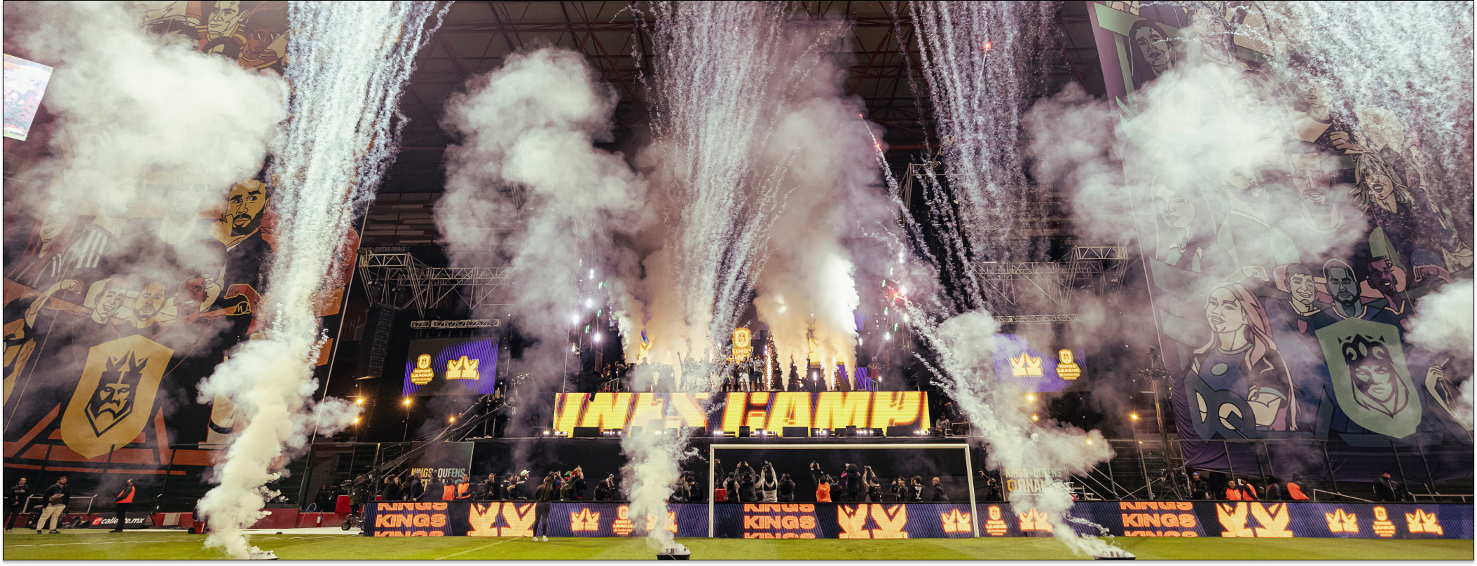 event banner for Kings League Champions 