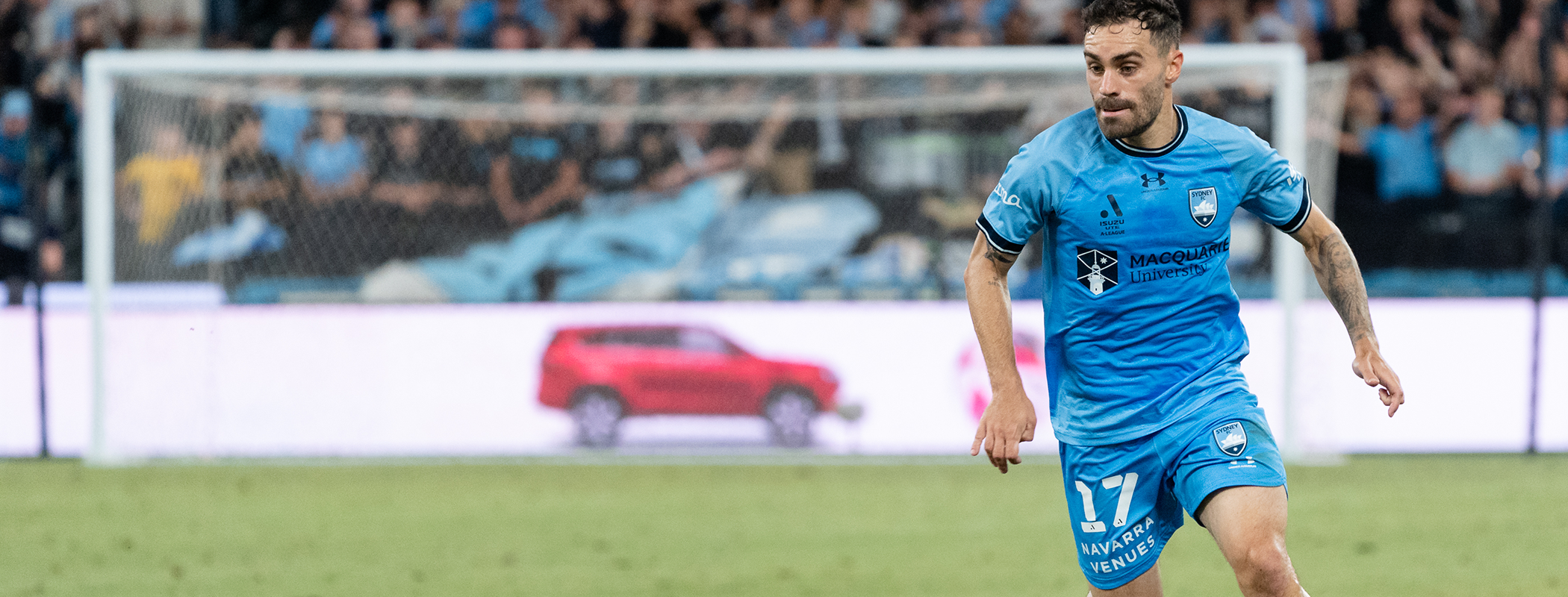 event banner for Sydney FC - Western Sydney Wanderers