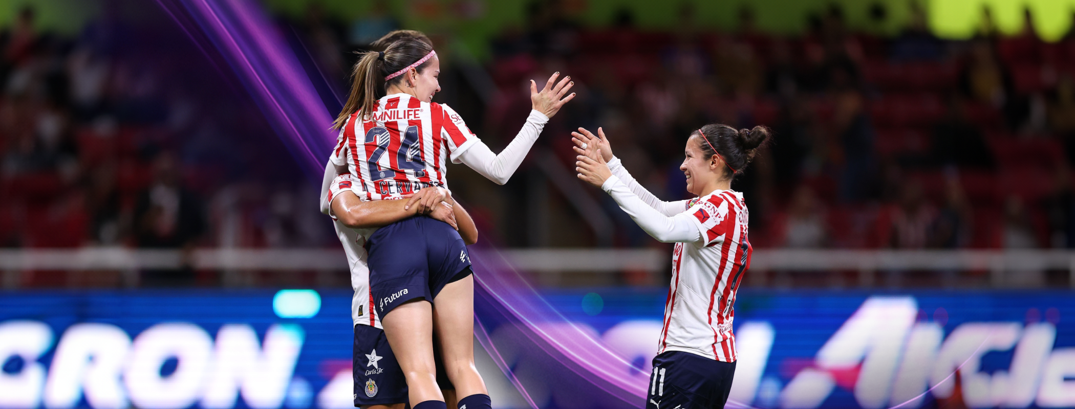 event banner for Guadalajara Women - Club América Women