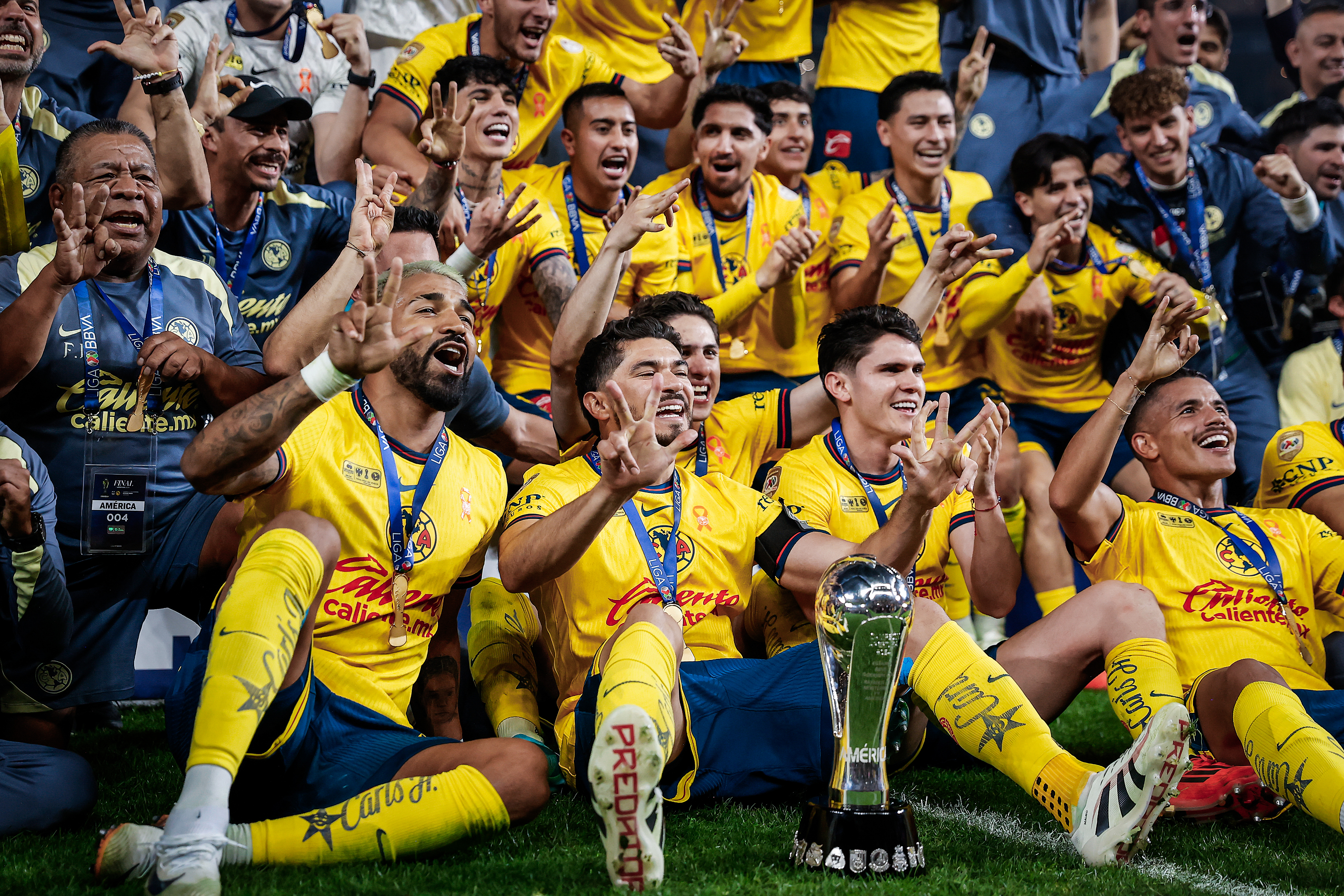 event banner for Club América - Monterrey