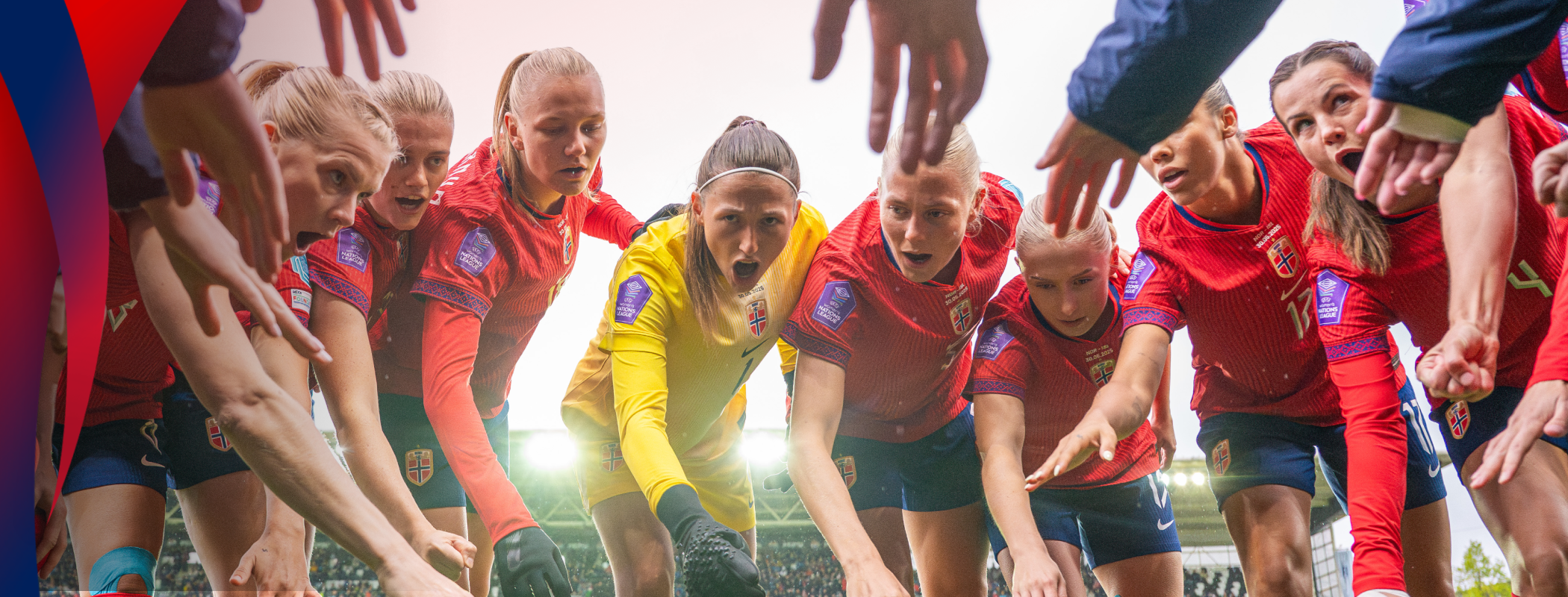 event banner for Norway W - Finland W