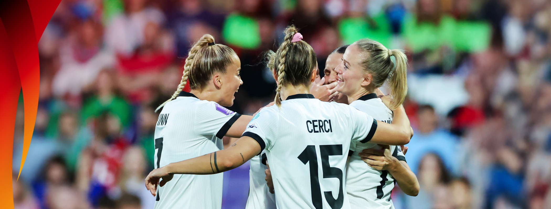 event banner for Sweden W - Germany W