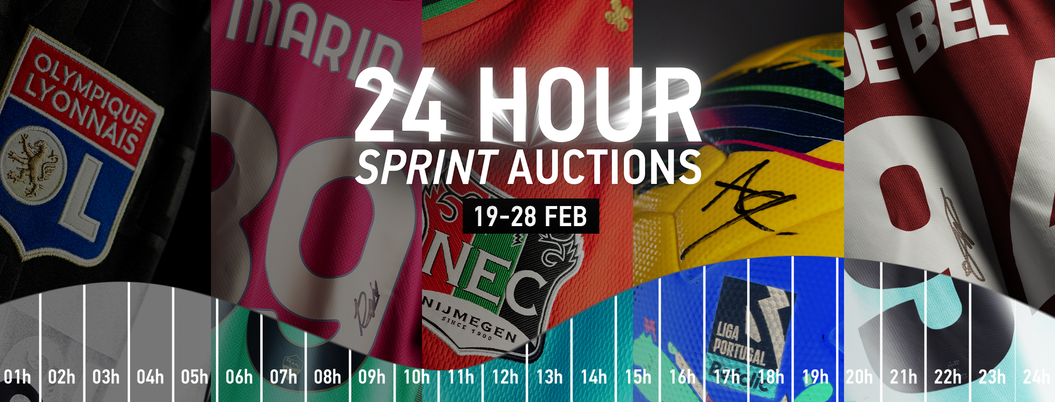 event banner for February Sprint Auctions | Day 8