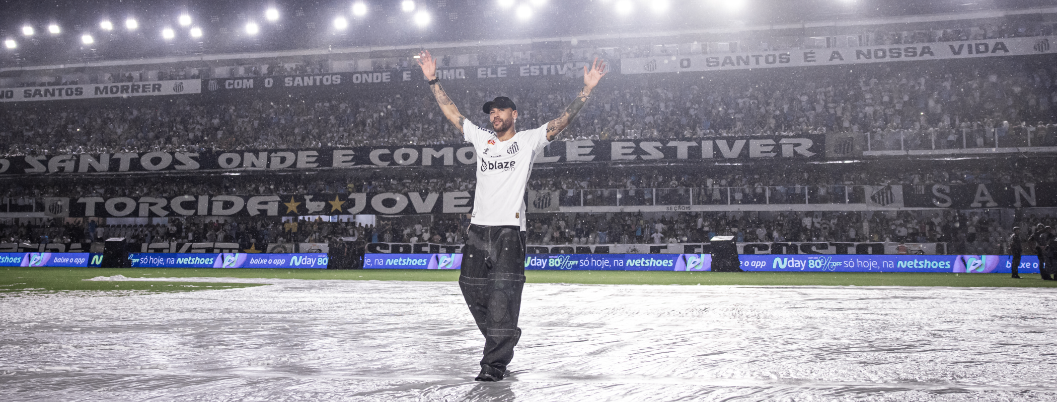 event banner for Santos - Botafogo SP