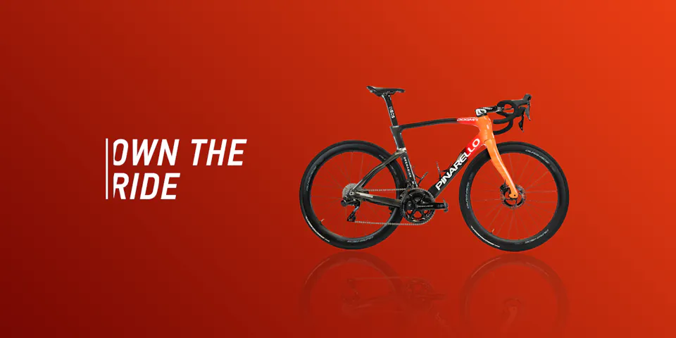 event banner for INEOS Grenadiers Cycling Team | Own The Ride | Last Chance