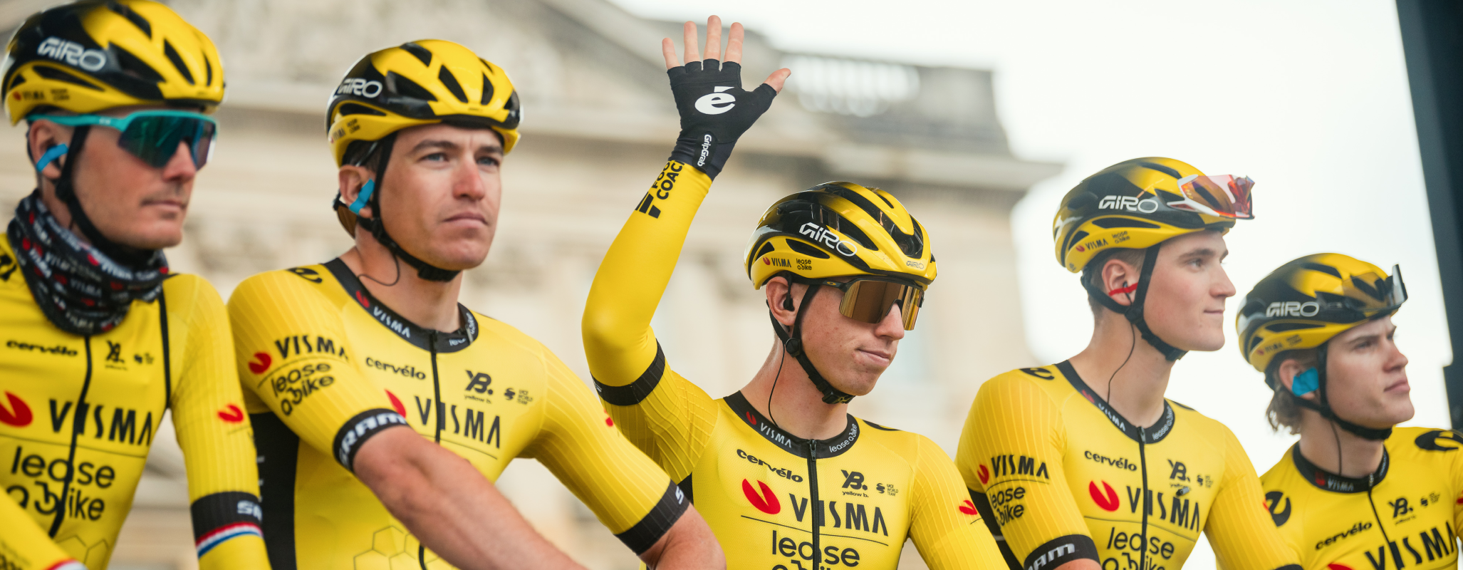 Team Visma - Lease a Bike | Paris Roubaix header image