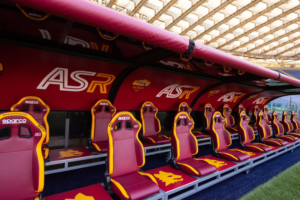 AS Roma Stadium Bench Seats header image