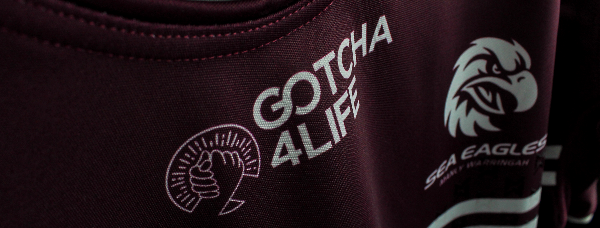 event banner for Manly Warringah Sea Eagles | Gotcha4Life Cup
