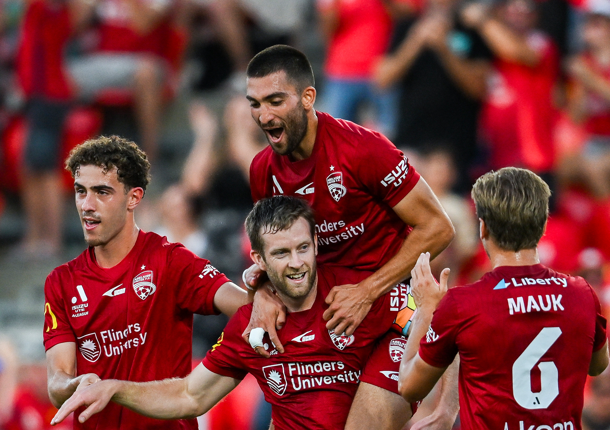 event banner for Melbourne Victory - Adelaide United