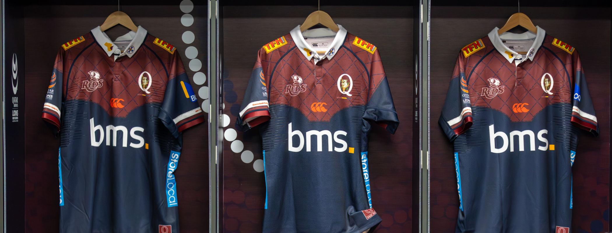 Queensland Reds - British & Irish Lions header image