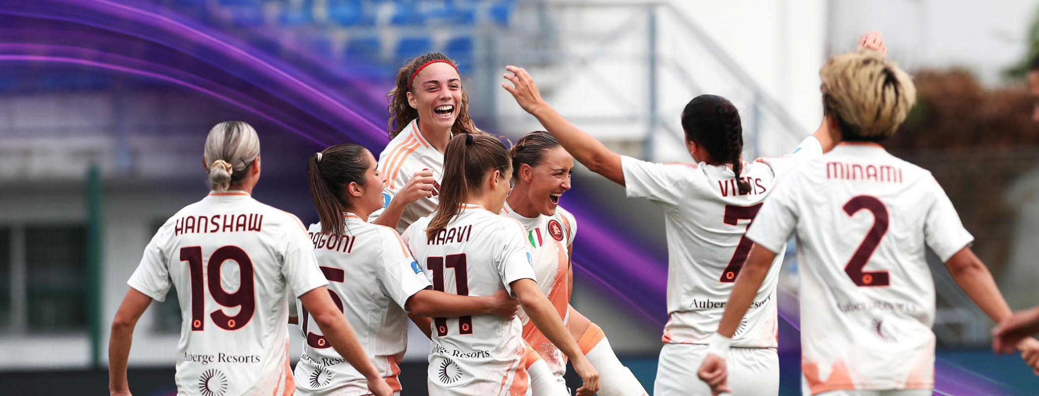 event banner for Fiorentina W - AS Roma W