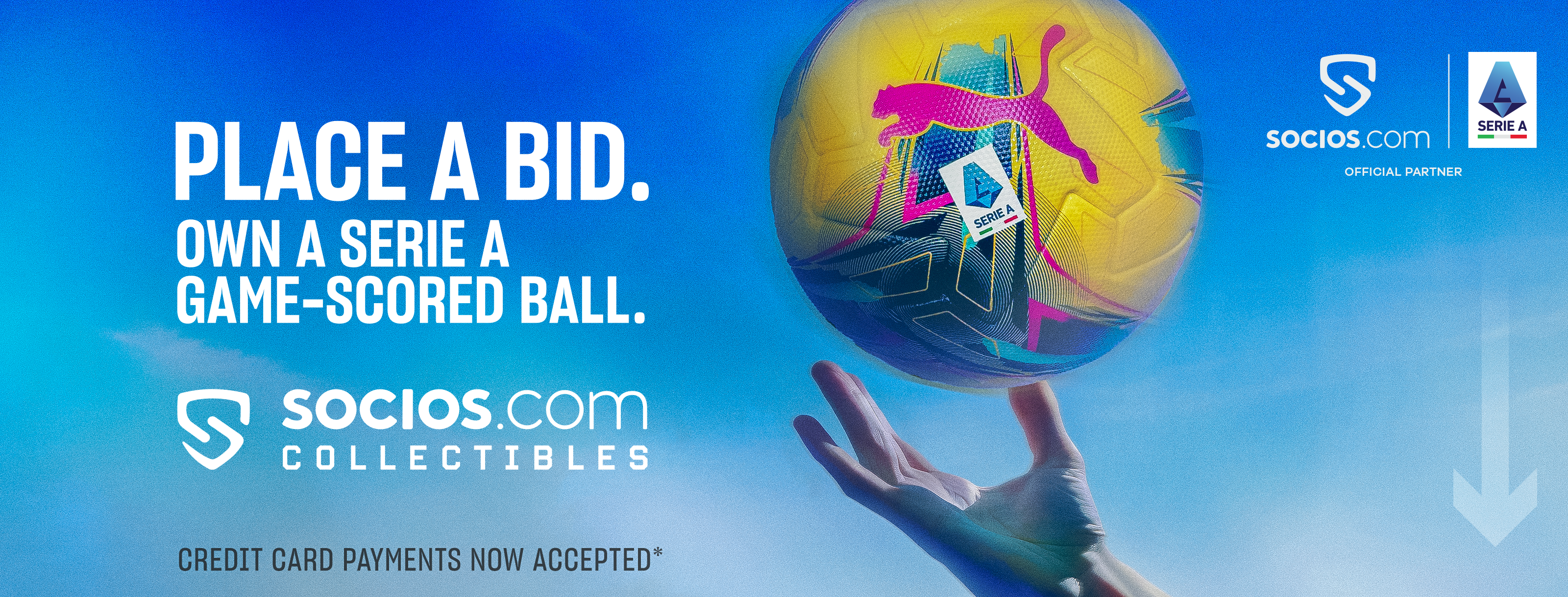 event banner for Juventus FC - Atalanta BC | Socios.com Collectibles - Game Scored Ball