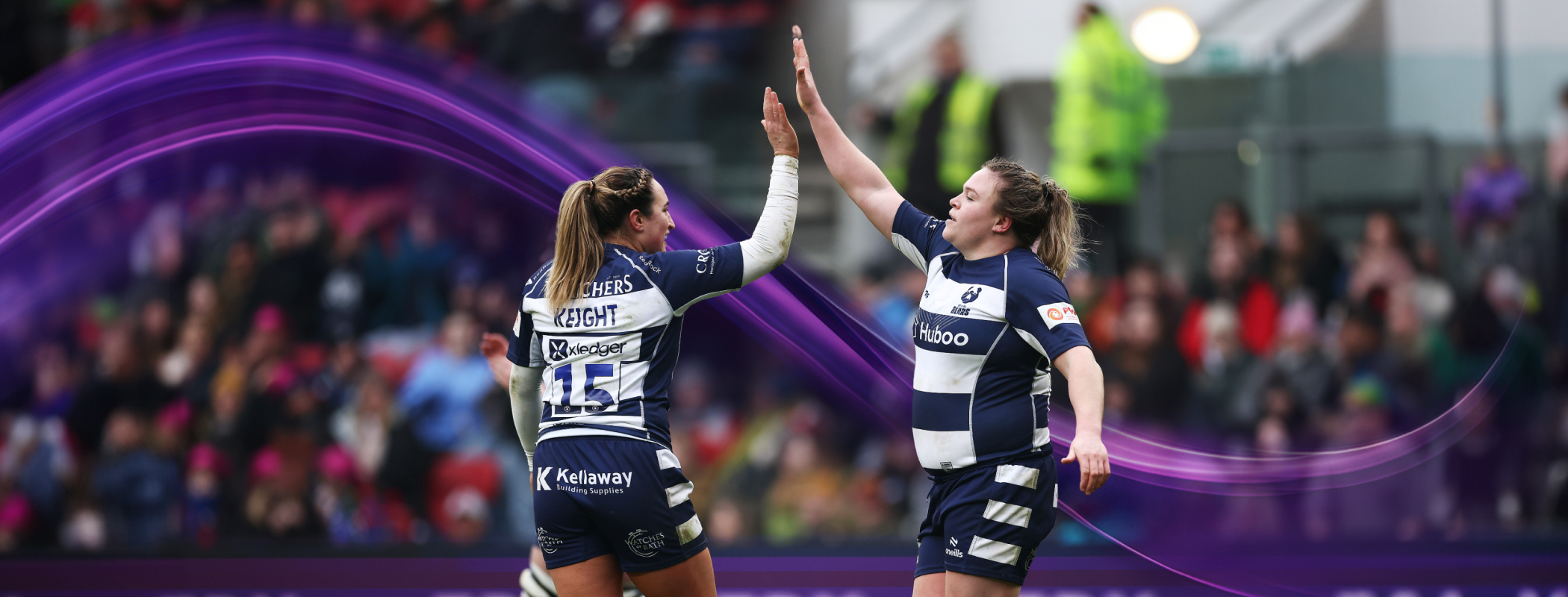 event banner for Bristol Bears W - Exeter Chiefs W IWD Special