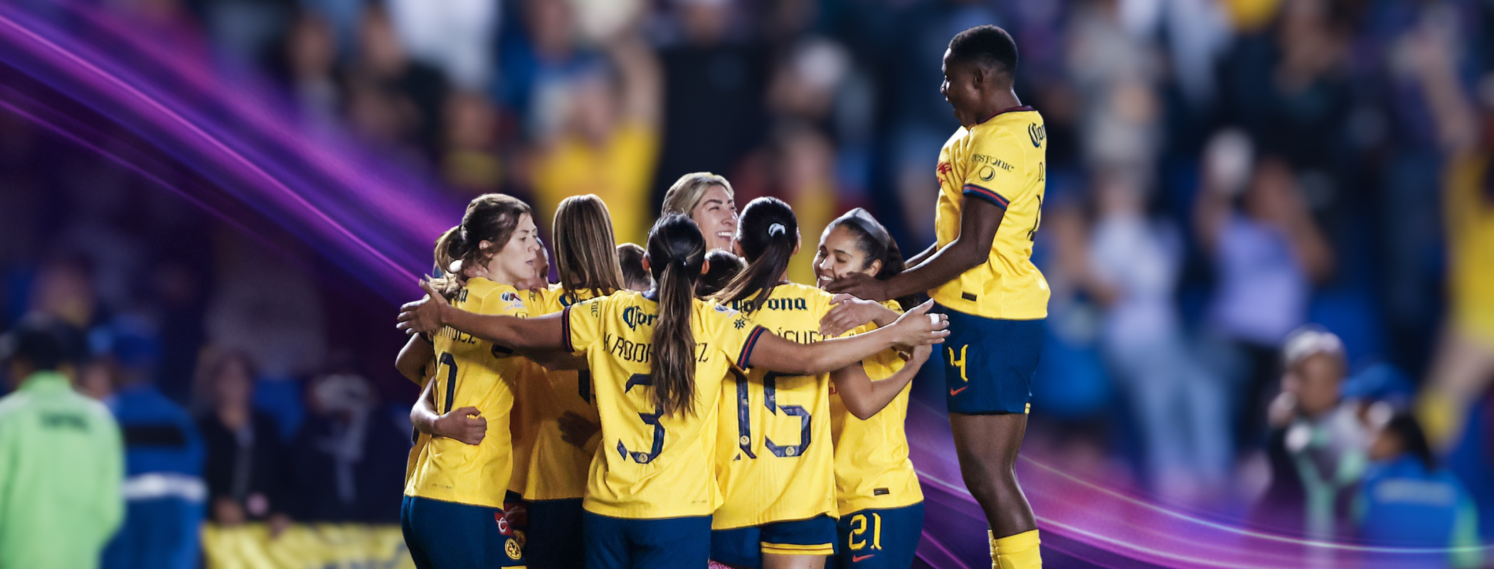 event banner for Guadalajara Women - Club América Women