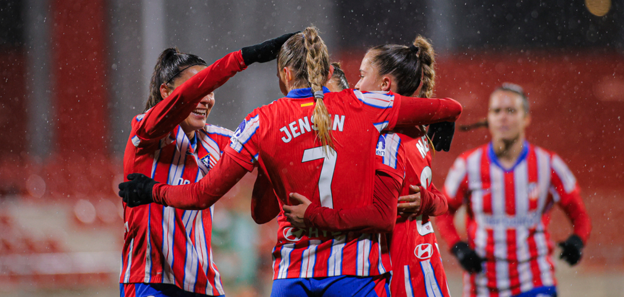 event banner for Atlético Madrid Femenino - Granada W