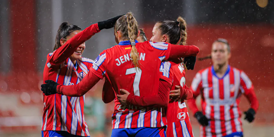 event banner for Atlético Madrid Femenino - Granada W