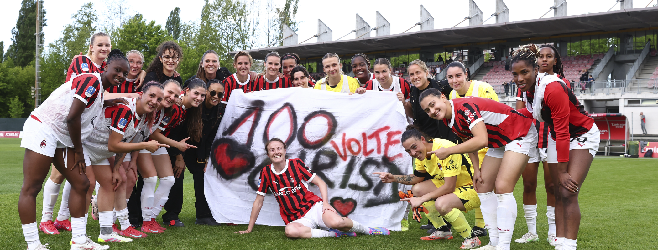 event banner for AC Milan Women - Inter Women