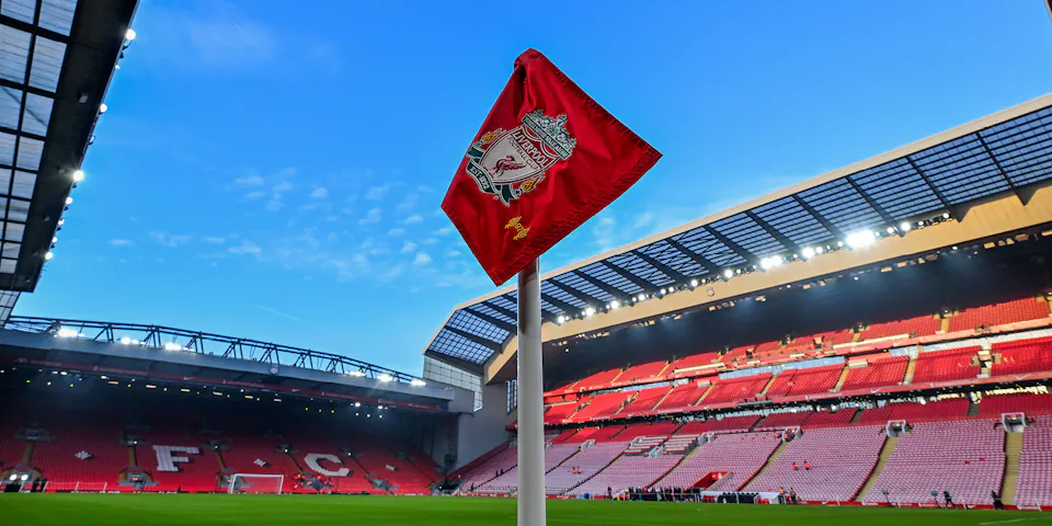 event banner for Liverpool - Tottenham Hotspur