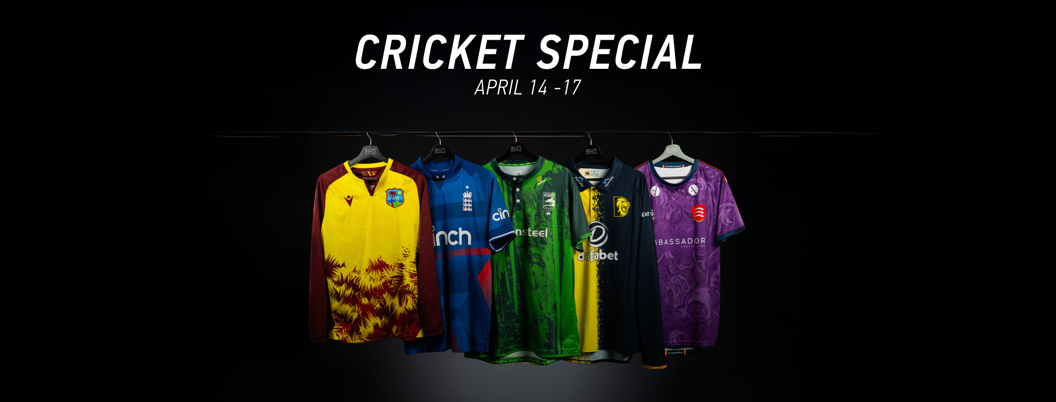 event banner for Cricket Special 