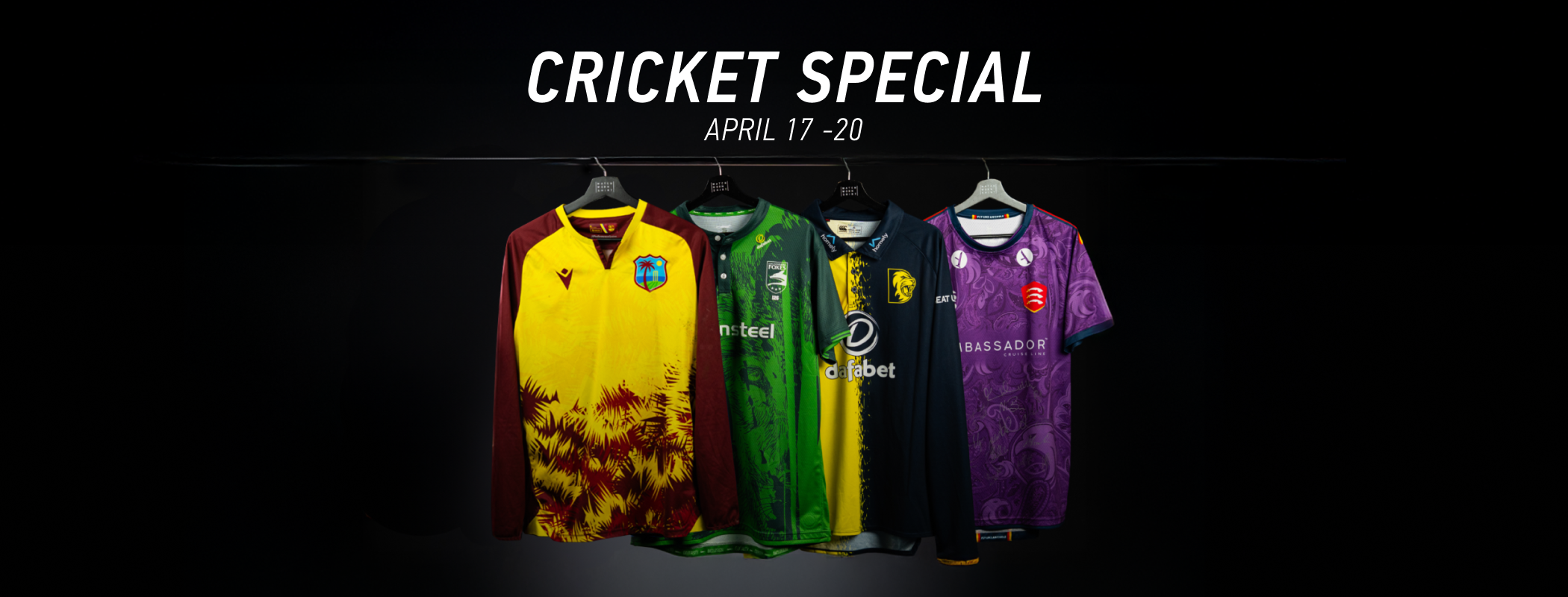 event banner for Cricket Special