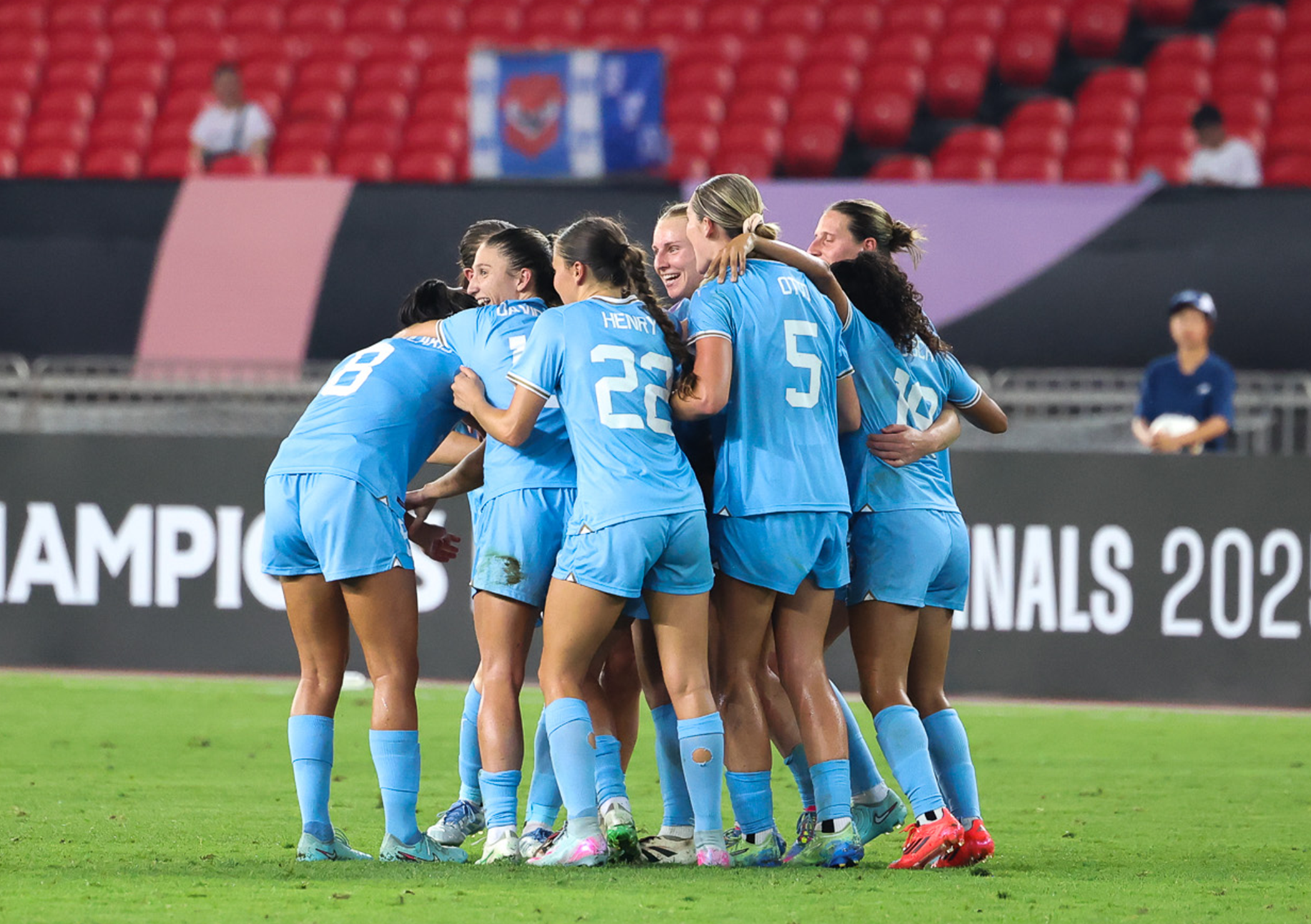 event banner for Incheon Red Angels W - Melbourne City W