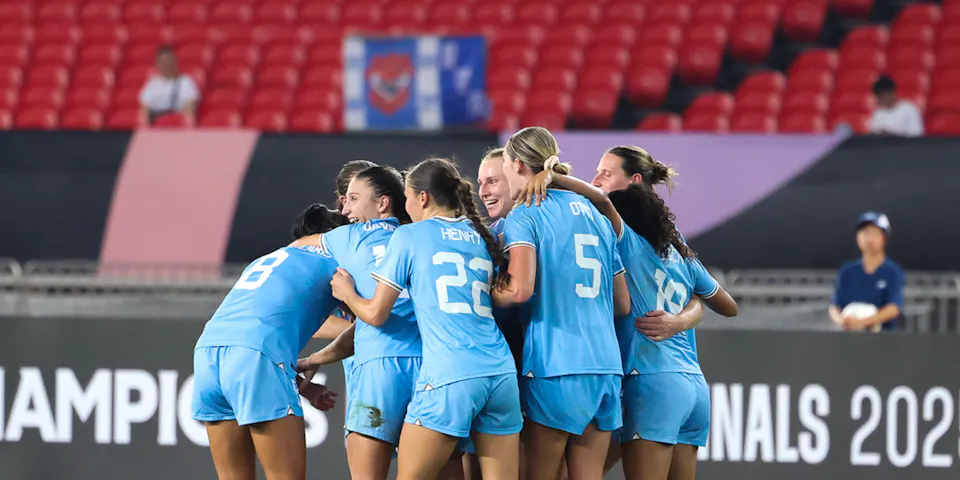 event banner for Incheon Red Angels W - Melbourne City W