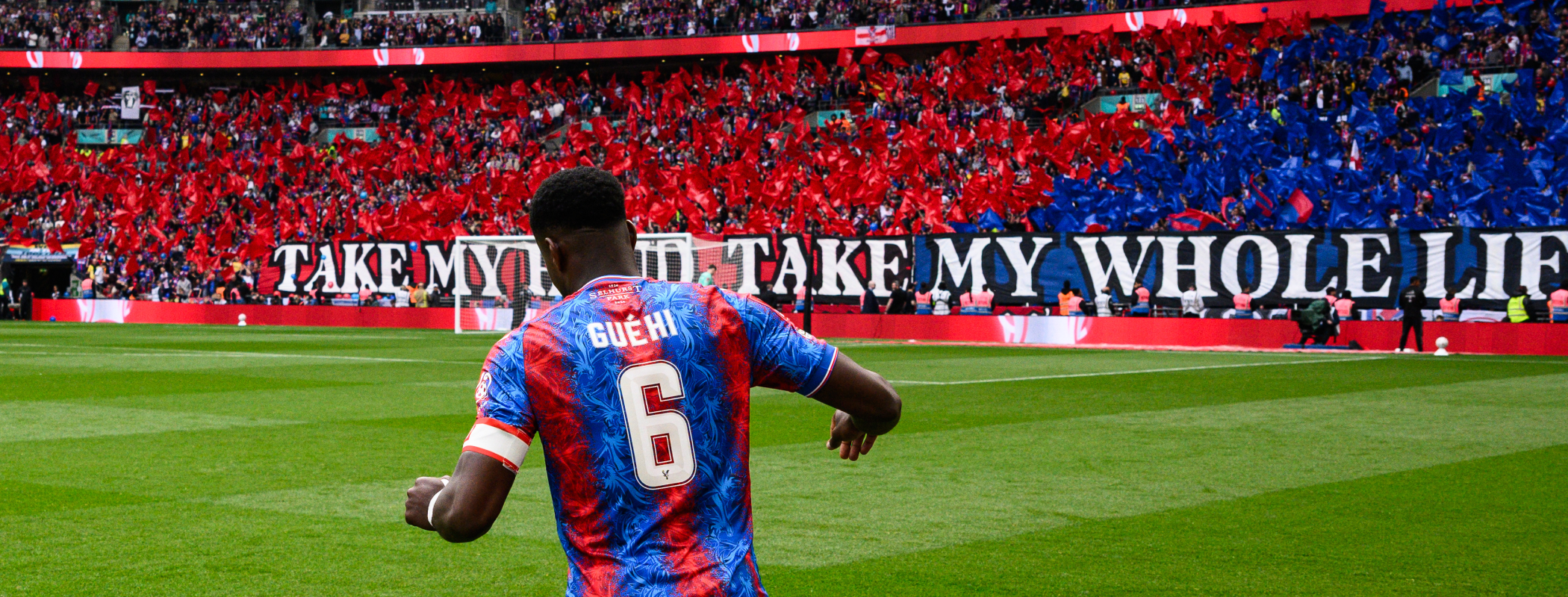event banner for Crystal Palace FA Cup Final Special