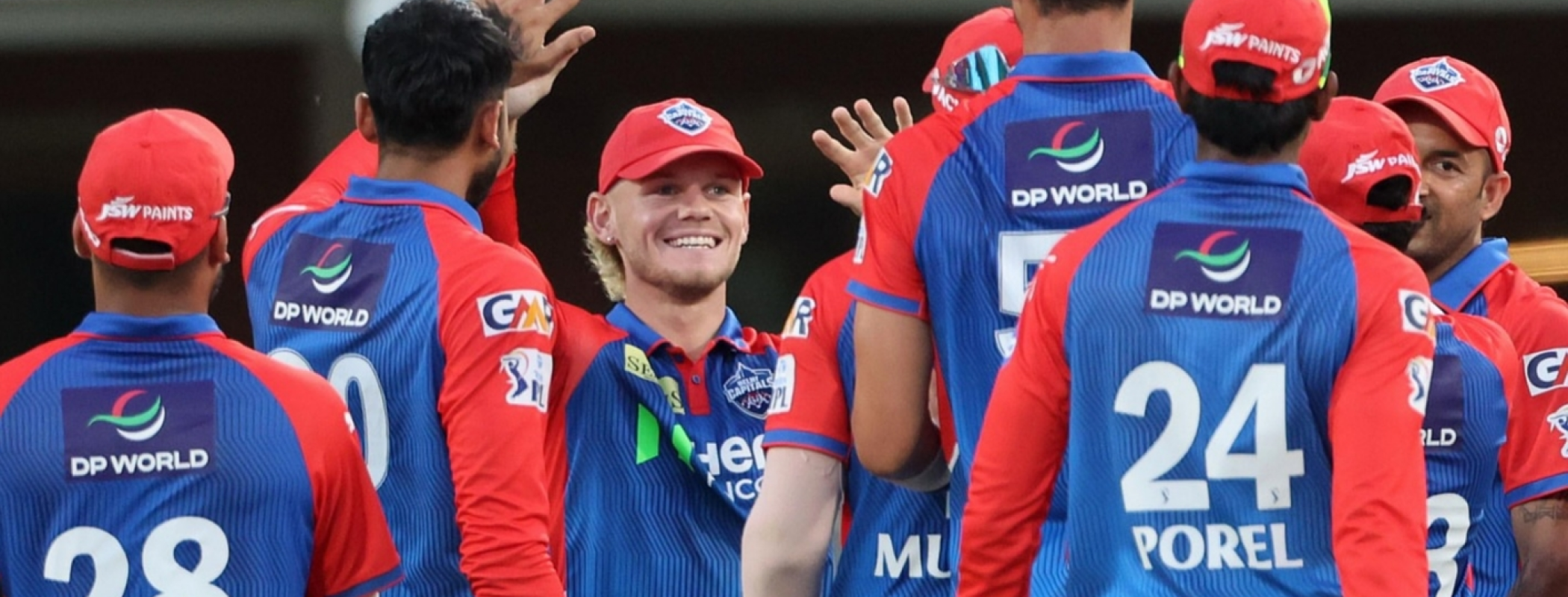 event banner for Punjab Kings - Delhi Capitals 