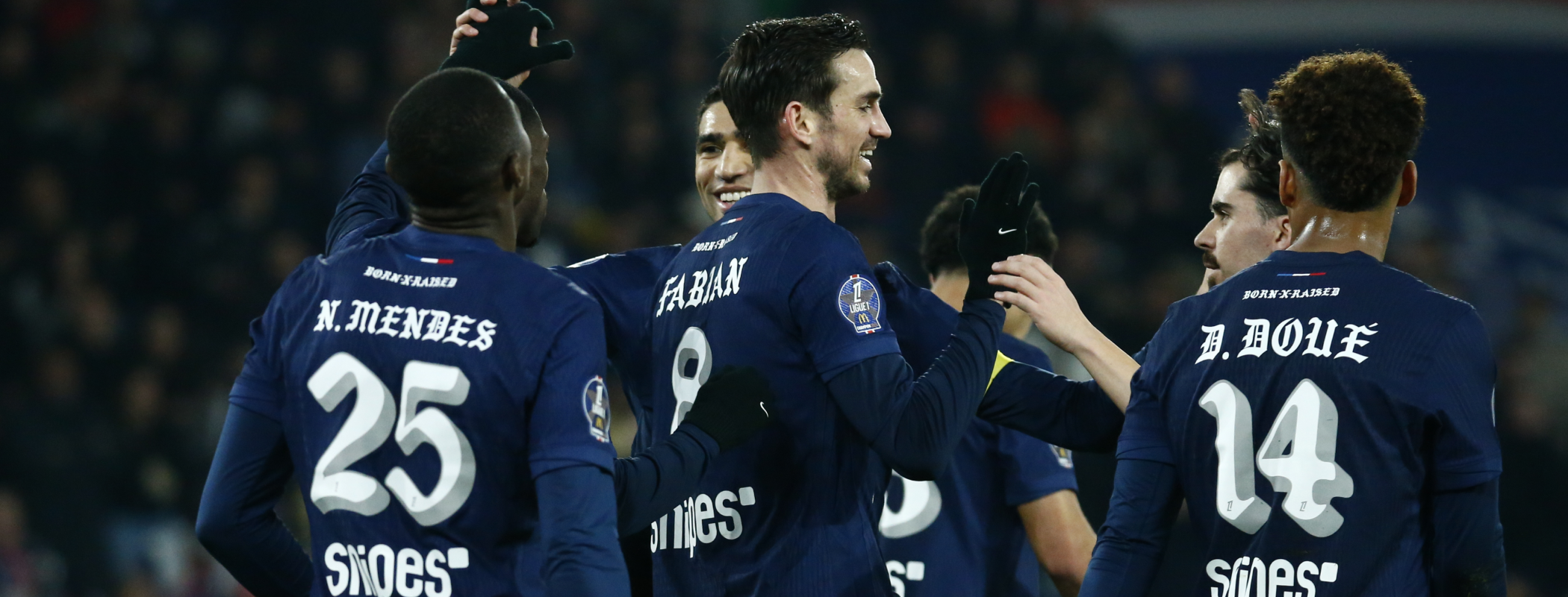 event banner for Paris Saint-Germain | Born x Raised